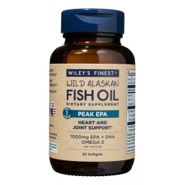 Fer & Greco Wileys Finest Wild Alaskan Fish Oil Peak Epa 30caps Sabor Sin Sabor
