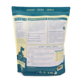 Steve's Real Food Freeze-Dried Raw Nuggets - White Fish Recipe - Raw Pet Food for Dogs and Cats - 20 oz