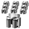 S.fields.inc Mop Holder Wall Mount Stainless Steel 10 Pcs Mop