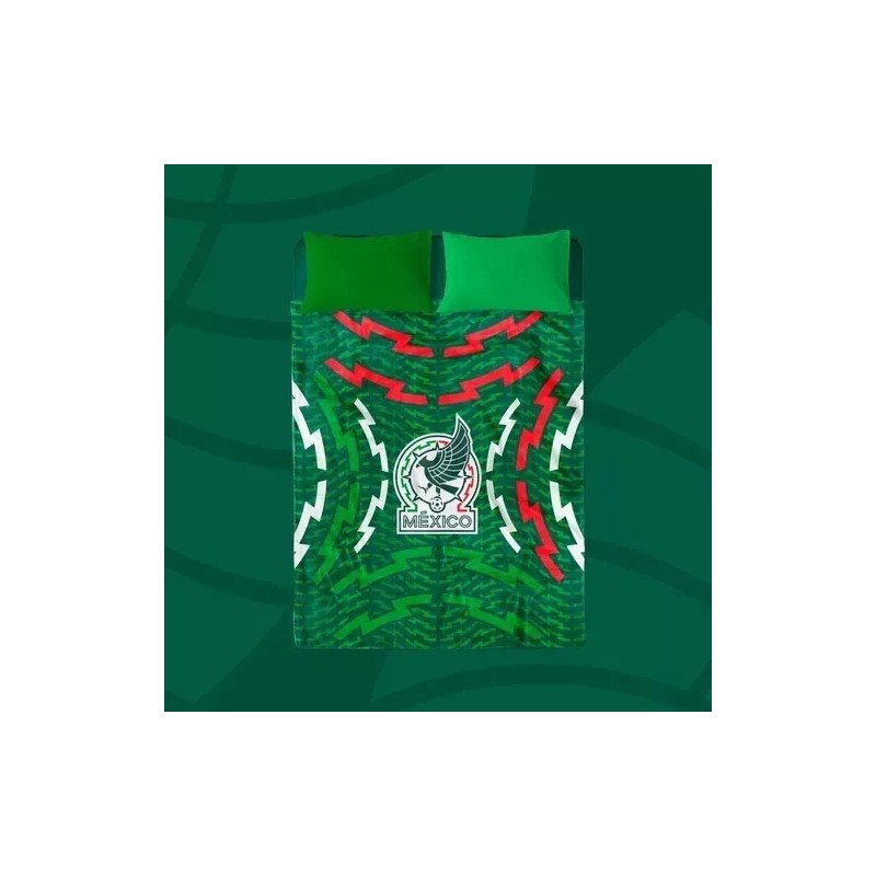 Providencia Cobertor Frazada Matrimonial Selección Mexicana -providencia