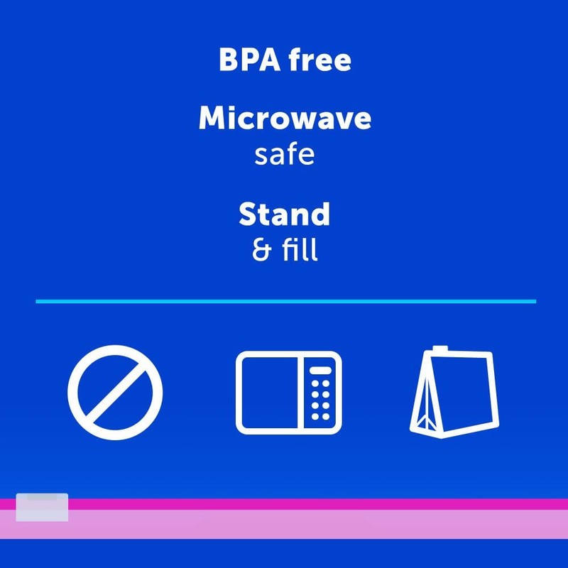 Ziploc Large Food Storage Freezer Slider Bags, Power Shield Technology