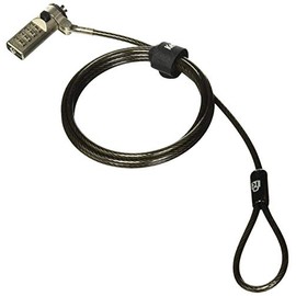 Kensington N17 Dell Cable Lock for Laptops with Wedge Lock Slot (K64442WW)