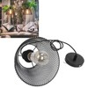 Wrought Iron Pendant Light Nordic Innovative LED Hanging Lamp Living