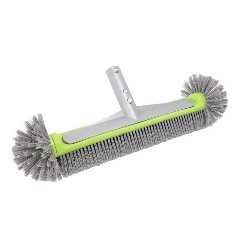 Pool Cleaning Brush Head Plastic Nylon Bristles Prevent Scratch Swimming