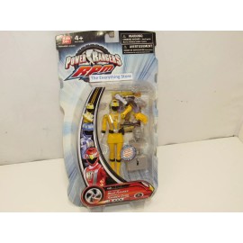 Bandai POWER RANGERS RPM FULL THROTTLE YELLOW BEAR RANGER RANGER OURS NUMBER 3 RARE