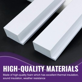 Mxclimate Foam Block for U Shaped Window Air Conditioner Compatible with Midea U-Shaped Window AC,Universal for 8000/10,000/12,000 BTU, Prevent Air Leakage,Summer/Winter Heat and Draft Insulating