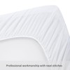 Tifschlaf King Size Fitted Sheet - White Kingsize Bed Sheet