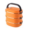 3 Layers Bento Box Stainless Steel Portable Insulated Lunch Containers