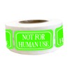 500 Pcs Not for Human Use Label Stickers,2X1 Inches Industrial