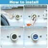 20Pcs Washing Machine Water Filter, Washing Machine Water Inlet Valve