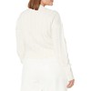 The Drop Waylon Cropped Cable Knit Jumper, Whisper White, XXL