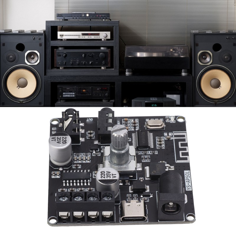Bluetooth Amplifier Board High Power Dual Channel Stereo Digital Amplifier