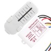 ON/OFF AC180-240V Wireless Receiver Lamp Light RF Remote Control Switch(4Way