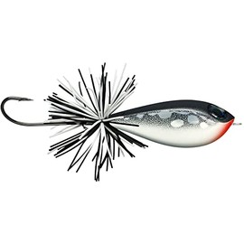 Rapala - BX Skitter Frog Balsa/Plastic Fishing Lure - Floating Freshwater Lure - Depth of Swimming Surface - Size 5.5 cm/13 g - Made in Estonia - Matte Chrome