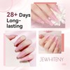 JEWHITENY JEWHITENY 2PCS Poly Gel Pink Poly Nail Gel Nail