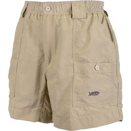 AFTCO Bluewater M01 Original Traditional Fishing Shorts - Khaki - 32"