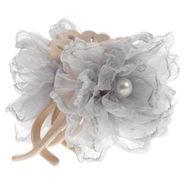 Abaodam Tocados De Novia Accesorios Para El Cabello Clips De Garra Para Cabello Grueso Pinzas Para El Cabello Trenzadas Para Mujeres Pinza Para El Cabello Flor Horquilla Denso Tela Perder