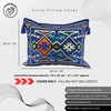 SPIRIT HOME INTERIORS Decorative Large Moroccan Pillow Case With Tassels