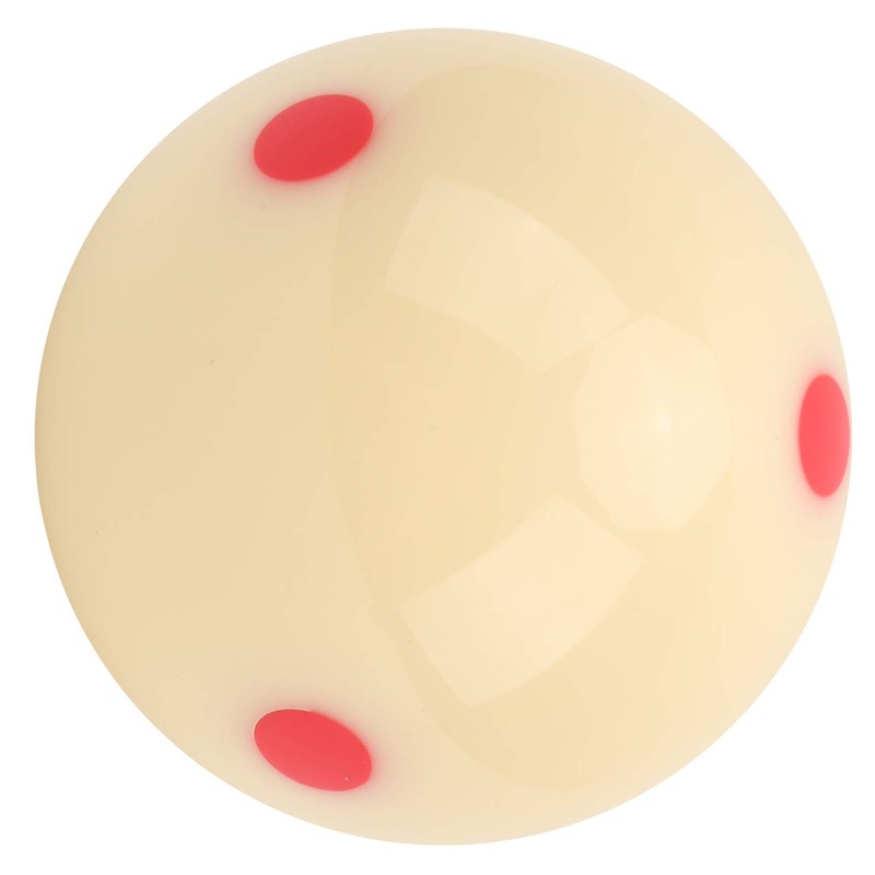 Akozon Billiard Training Ball Cue Ball With Red Dots Uk