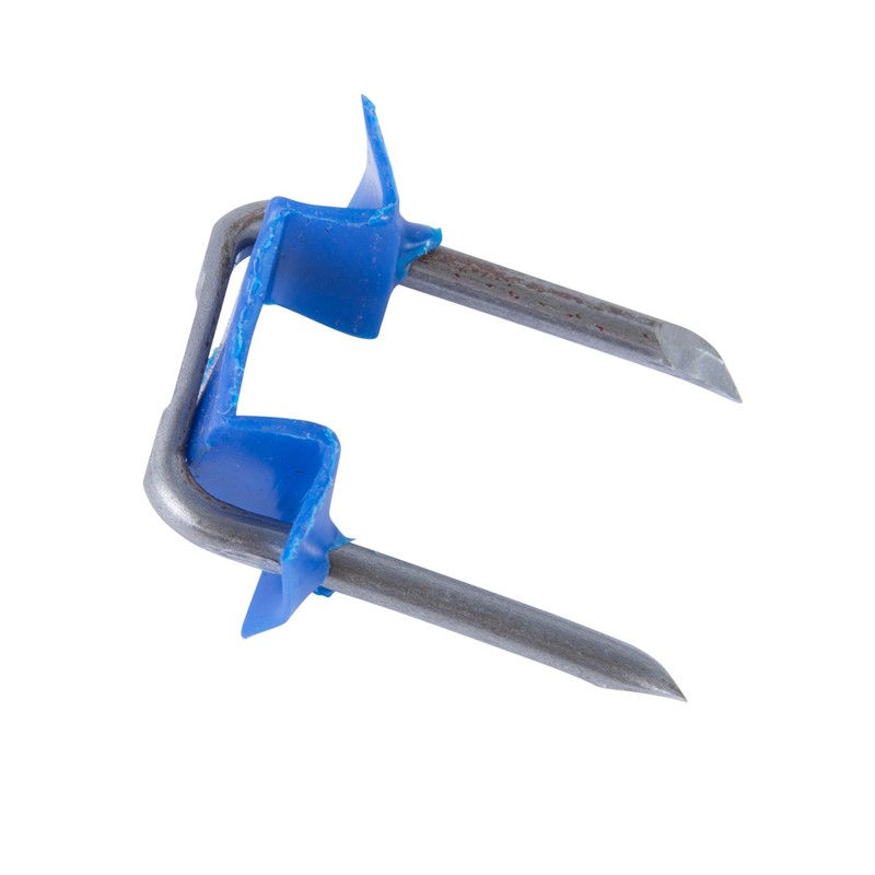 Gardner Bender MSI-150 Electrical Metal Staple, Blue, 100 Pack