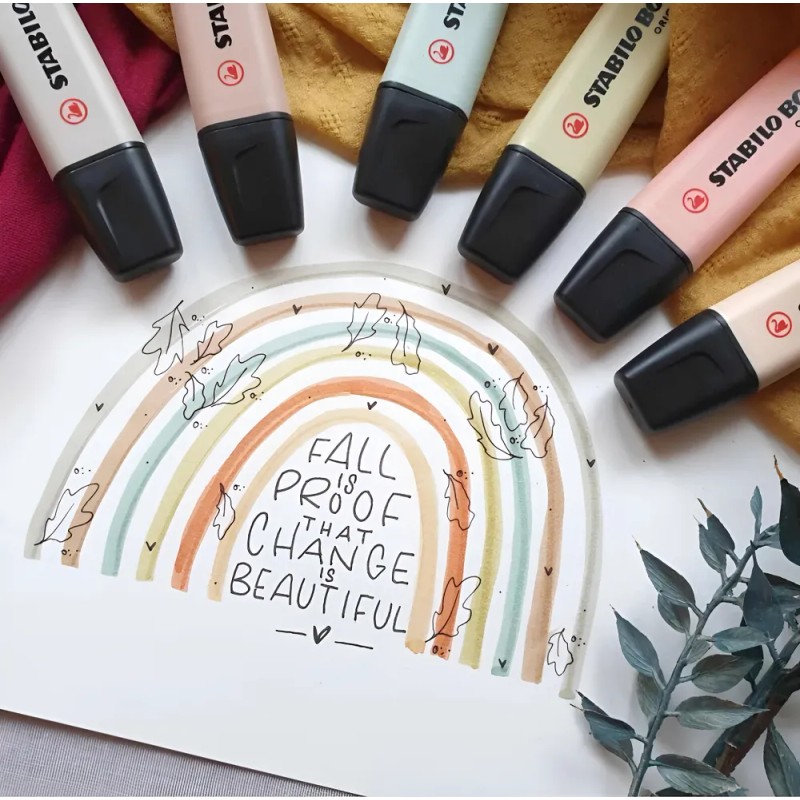 Stabilo Boss Nature Colors Resaltador 7pzs