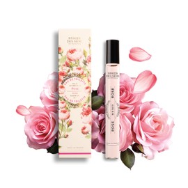 Panier des Sens - Rose Roll-on Eau de Toilette 0.3 Floz – Floral & Feminine Fragrance - Mini Perfume for Women - Parfum Crafted in Grasse, France - Daily Use - Light Travel Perfume