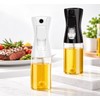 Oil Spray Bottle for Cooking – Refillable Plastic Oil Sprayer