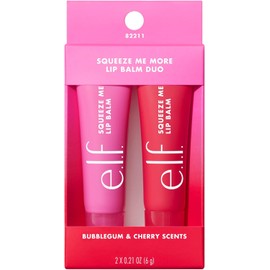 e.l.f. Squeeze Me More Lip Balm Duo Bubblegum & Cherry