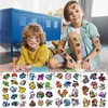 GTOTd Pixel Game Tattoo Temporary Tattoos (8 Sheets) Gifts Merchandise