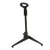 Desktop Microphone Stand, Adjustable Table Mic Stand with Mic Clip,