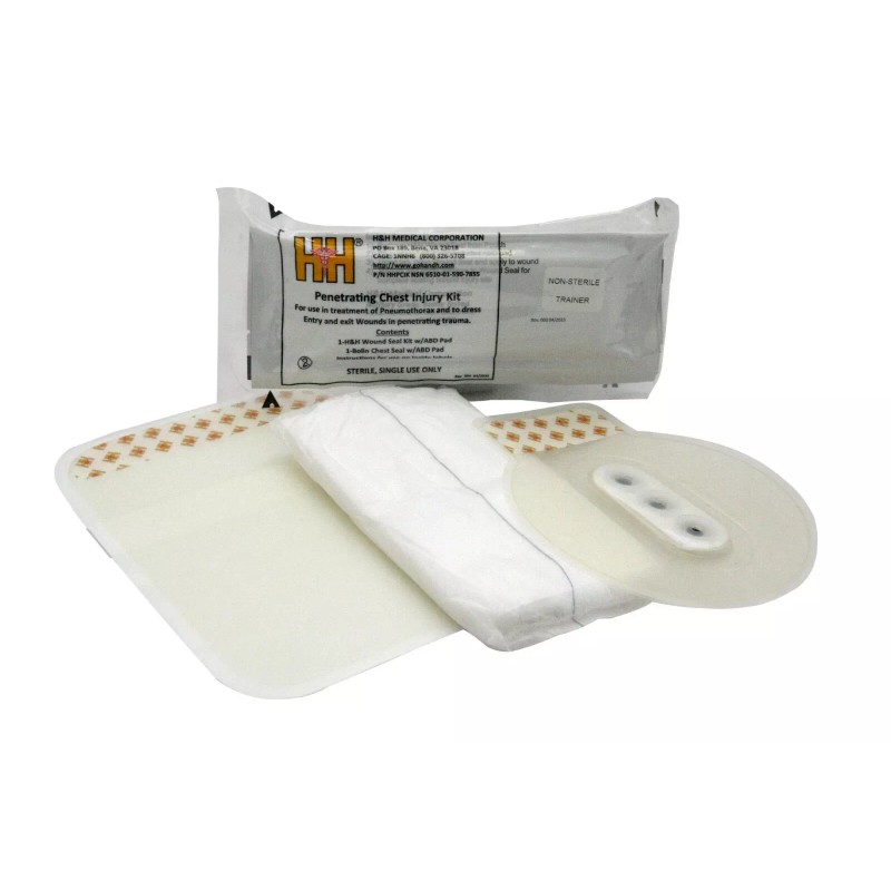 H&H Penetrating Chest Injury Kit Wound Kit