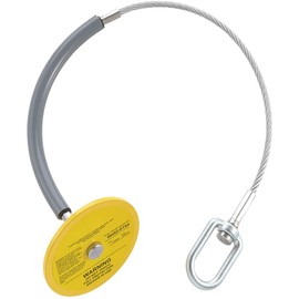 Peakworks Safe, Removable, Reusable, Lightweight, Steel Drop Thru Anchor, Yellow, 6" x 8", V8223142