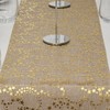 MODERNO Table Runner Table Decoration with Stars in Gold (28