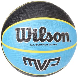 Wilson MVP Basketball, Black / Blue, 5