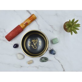 Singing Bowl for Meditation, Stress Relief | Tibetan Singing Bowl | Meditation Accessories | Metal Bowl | Meditation Music for Relaxation & Gifting