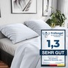 Wolkenfeld Cushion cover 40 x 80 cm, white - cotton