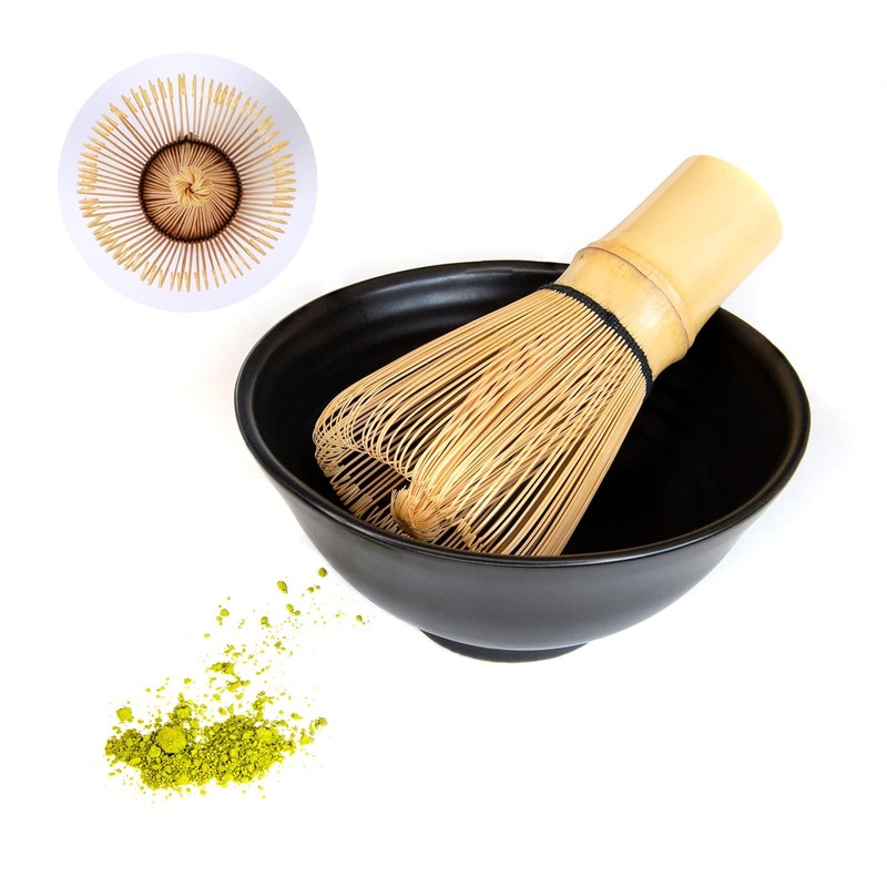Bamboo Matcha Whisk (Chasen) - 100 Prongs - for Matcha