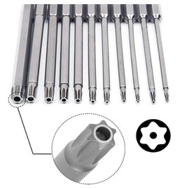 Aiyun 11-Piece Shark Vacuum Screwdriver Security Bit Set, S2 Steel Magnetic Security Screwdriver 4 Inch Star Driver Bit Set for Shark Vacuum T6-T40 (100mm Length)
