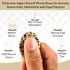 ANAYA AGATE Dalmatian Jasper Worry Stones C Crystal Thumb Worry
