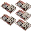 5pcs Buck Converter 6-24V Input to 5V 3A Output USB