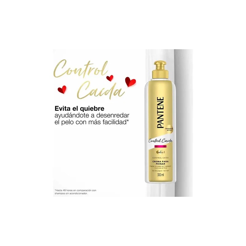 Crema Peinar Pantene Control Caída 300