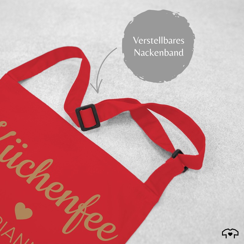 Geschenk mit Namen personalisiert by Shirtracer - Apron - Cooking