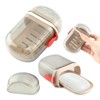 2Pcs Travel Soap Case, with Lid Leakproof Soap Container Portable