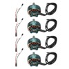 4 Sets Brushless Motor Kit 5mm Shaft Electric Motor with