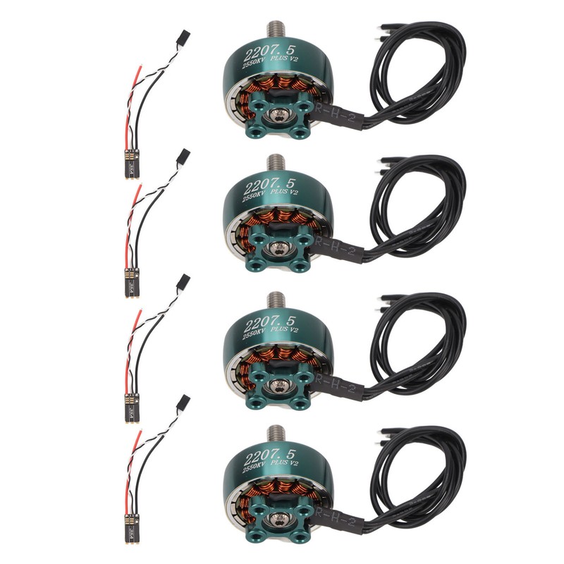 4 Sets Brushless Motor Kit 5mm Shaft Electric Motor with