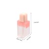 ORFOFE 10pcs Round Lip Gloss Tubes Refillable Mini Empty Lip