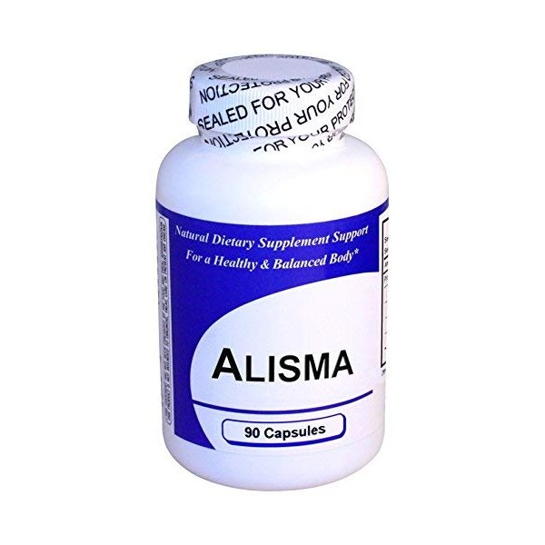 Alisma (1 Bottle w/ 90 Capsules)- Concentrated Herbal Extract - Dietary Supplement by Get Well Natural