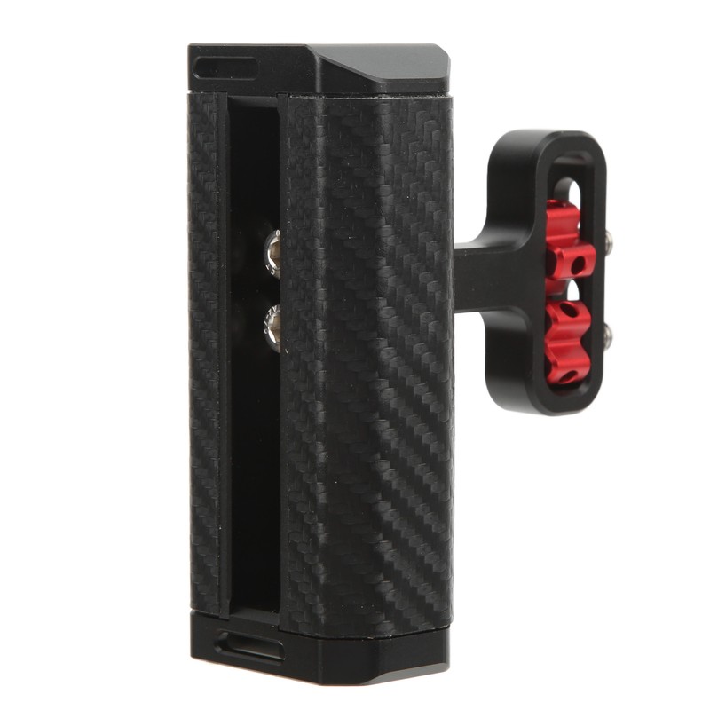 Camera Side Handle Handgrip Aluminum Alloy with 1/4in Screws For