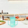 NICEYEA Leak-proof drinking cup for disabled people, sippy cup with
