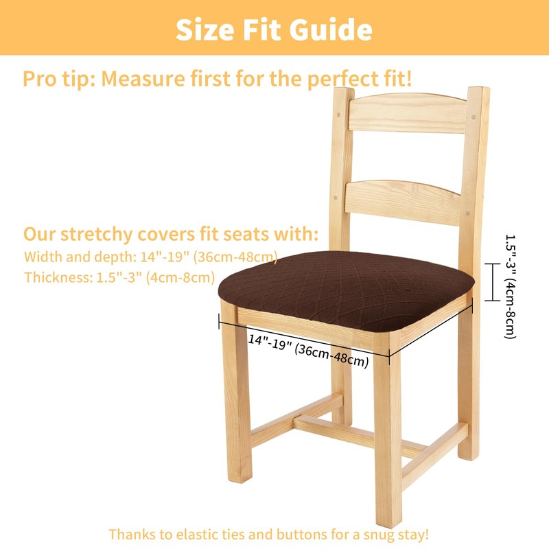 Gute Chair Seat Covers, Dining Room Chair Seat Covers with